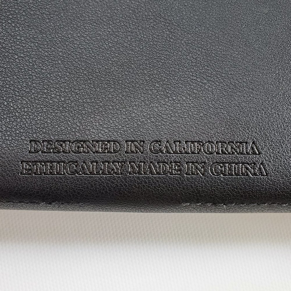 Glass Ladder & Co Megan Portfolio Clutch Black Women Casual Business Work - Picture 8 of 8